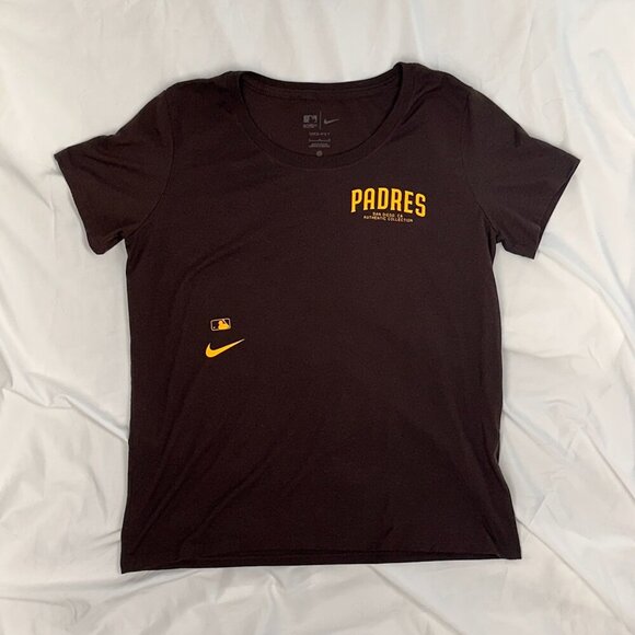 Nike Dri Fit San Diego Padres Short Sleeve Shirt | Women's L | Authentic Collect - Picture 5 of 6
